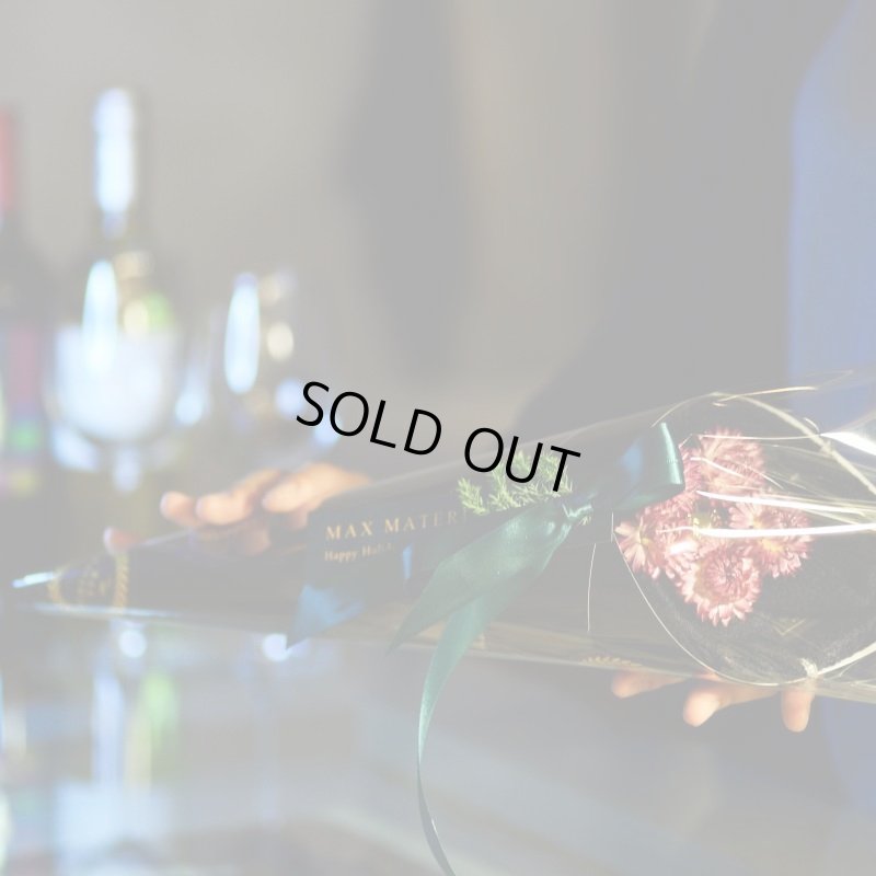 画像3: ◆クリスマス数量限定◆ミニツリーオプション対応※完売次第終了 花束フェイスタオル FLOWER FACE TOWEL【BLACK EDITION Happy Holidays Ribbon】