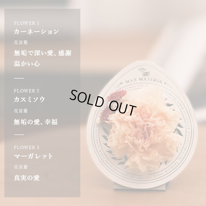 画像5: ◆数量限定品◆【2025年版】MOTHER'S DAY MOTHER'S DAY カーネーション花束バスタオル ツートーンモーブピンク CARNATION BATH TOWEL