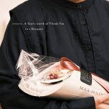 ◆数量限定品◆【2025年版】MOTHER'S DAY MOTHER'S DAY カーネーション花束バスタオル ツートーンモーブピンク CARNATION BATH TOWEL