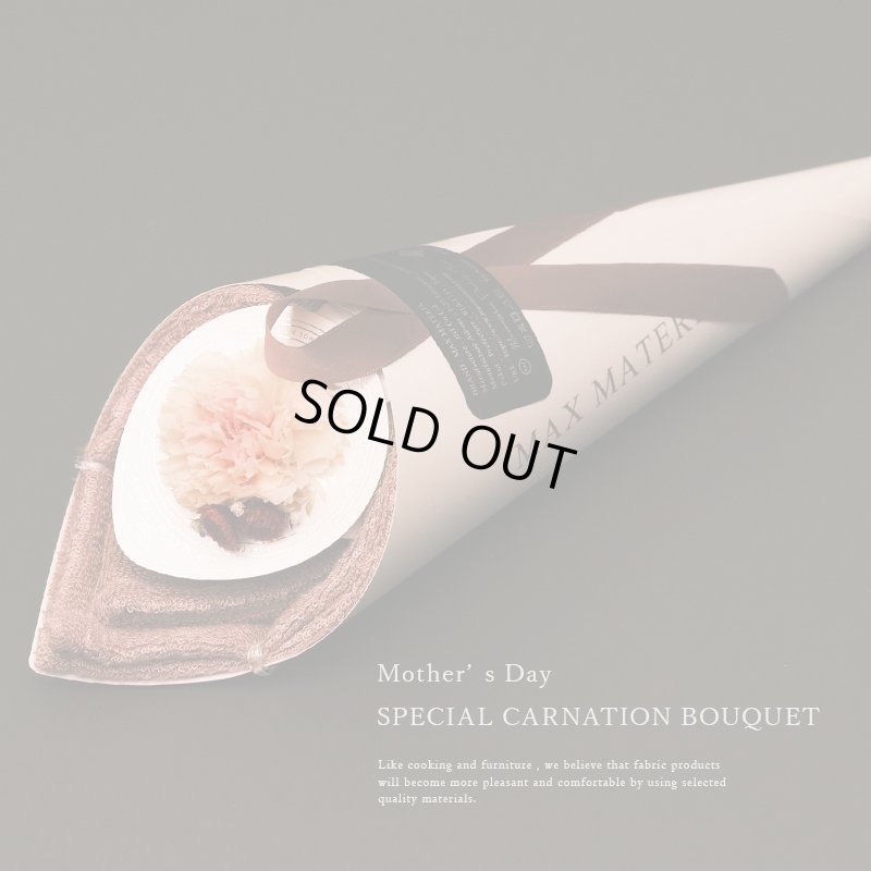 画像4: ◆数量限定品◆【2025年版】 MOTHER'S DAY カーネーション花束フェイスタオル ツートーンモーブピンク CARNATION FACE TOWEL