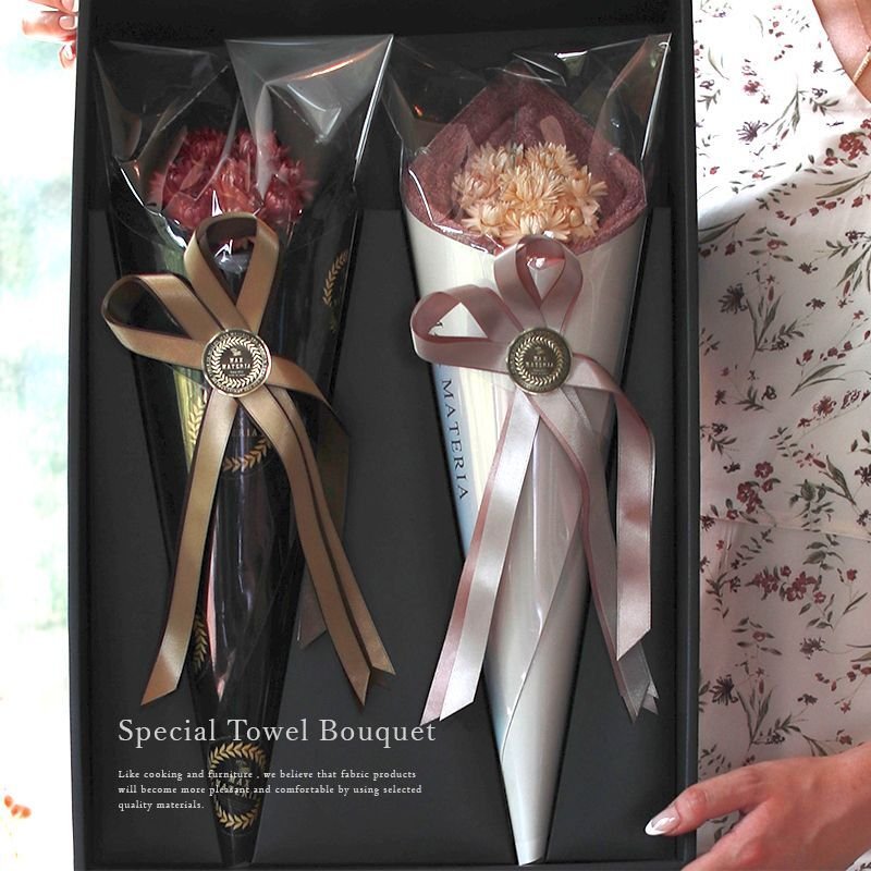 画像8: 花束タオル バスタオルセット FLOWER BATH TOWEL SET