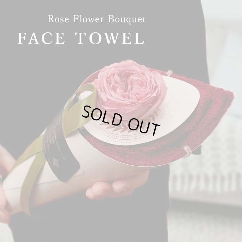 画像17: ◆敬老の日限定品◆※土・日・祝も出荷可能/  ローズ花束フェイスタオル ROSE FLOWER BOUQUET_FACE TOWEL