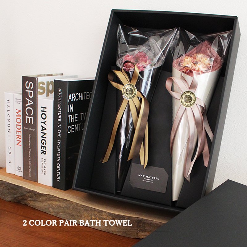 画像3: 花束タオル バスタオルセット FLOWER BATH TOWEL SET