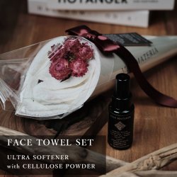 MAXMATERIA 高性能柔軟剤＋花束フェイスタオルセット ◆SOFTENER＆FLOWER FACE SET◆