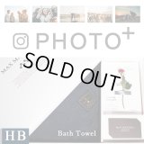 【3月10日販売開始■最新作】HB PHOTO+【 メモリアル フォトプラス バスタオル 】 BATH TOWEL [PHOTO_bath]