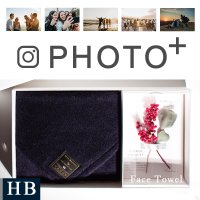 【3月5日販売開始■最新作】HB PHOTO+【 メモリアル フォトプラス フェイスタオル 】 FACE TOWEL [PHOTO_face]