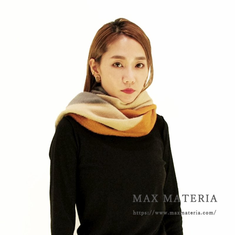 画像29: MAXMATERIA マックスマテリア GRACE 洗える毛布素材マフラー(ギフトBOXなし/ECO包装)