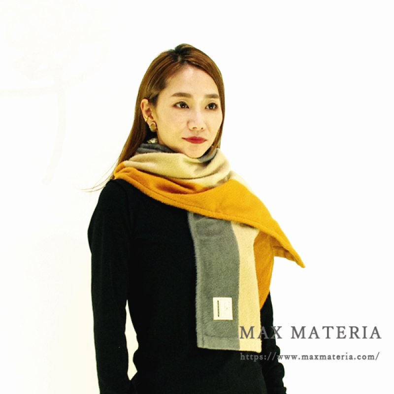 画像31: MAXMATERIA マックスマテリア GRACE 洗える毛布素材マフラー(ギフトBOXなし/ECO包装)