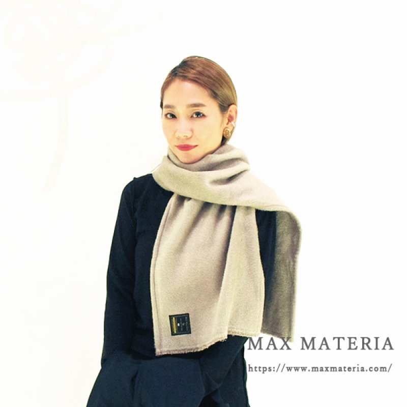 画像37: MAXMATERIA マックスマテリア GRACE 洗える毛布素材マフラー(ギフトBOXなし/ECO包装)