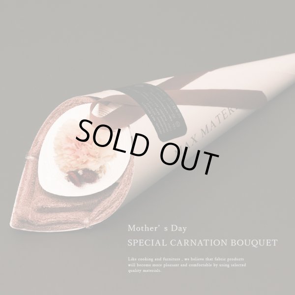 画像4: ◆数量限定品◆【2025年版】 MOTHER'S DAY カーネーション花束フェイスタオル ツートーンモーブピンク CARNATION FACE TOWEL (4)