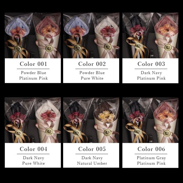 画像4: 【高性能柔軟剤付】花束フェイスタオル【柔軟剤】セット SOFTENER＆FLOWER FACE TOWEL SET (4)