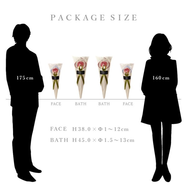 画像14: ◆数量限定品◆ ローズ花束フェイスタオル ROSE FLOWER BOUQUET_FACE TOWEL (14)