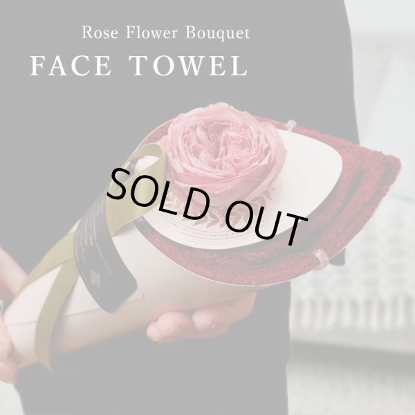 画像17: ◆敬老の日限定品◆※土・日・祝も出荷可能／  ローズ花束フェイスタオル ROSE FLOWER BOUQUET_FACE TOWEL (17)