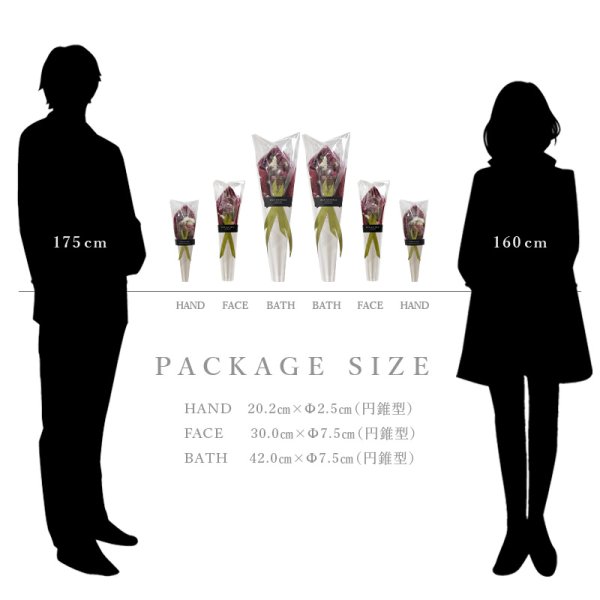 画像13: ◆◆プレミアムクラス花束バスタオル FLOWER BATH TOWEL【SYMPHONY】 (13)