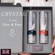 ◆10月30日販売開始 最新作◆ BRILLIANT CRYSTAL ◆F2 【 クリスタル フェイスタオル2枚セット BR 】